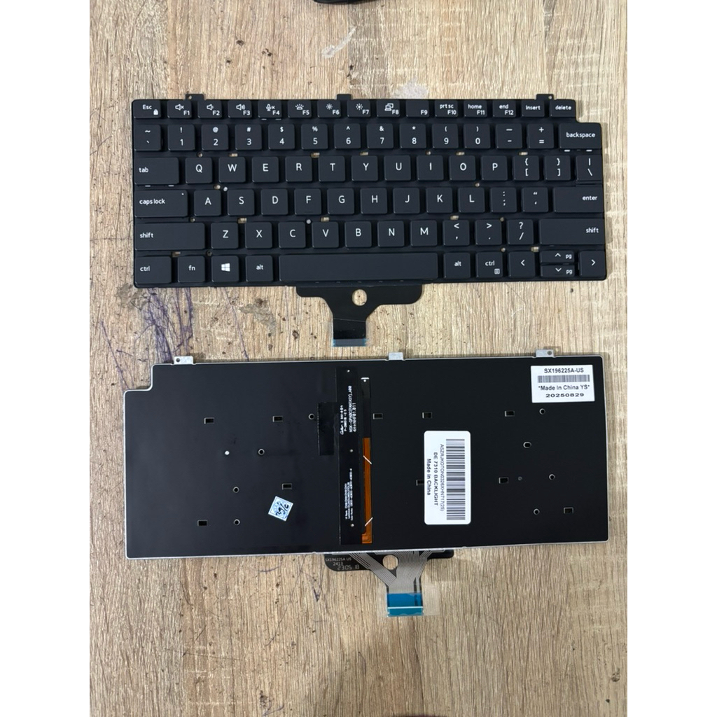 Keyboard Dell Latitude 13" 7310 2 in 1 2in1 Backlight