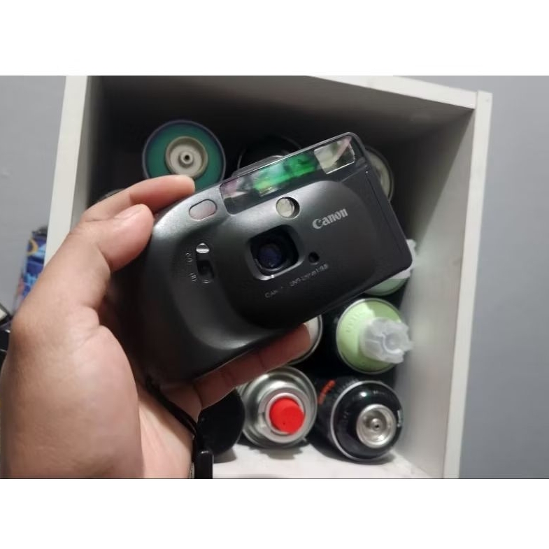 kamera analog canon sure shot ace date