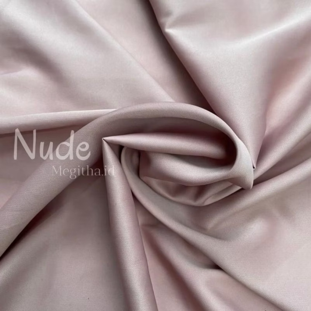 Rok lilit satin Warna nude