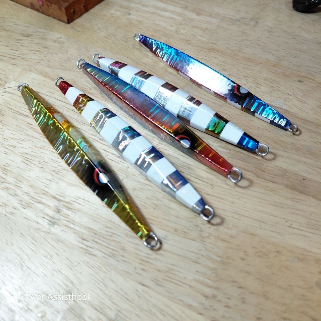 Metal jig tokayo sitenkiba III 100 gram . Umpan jig 100 gram.timah keras