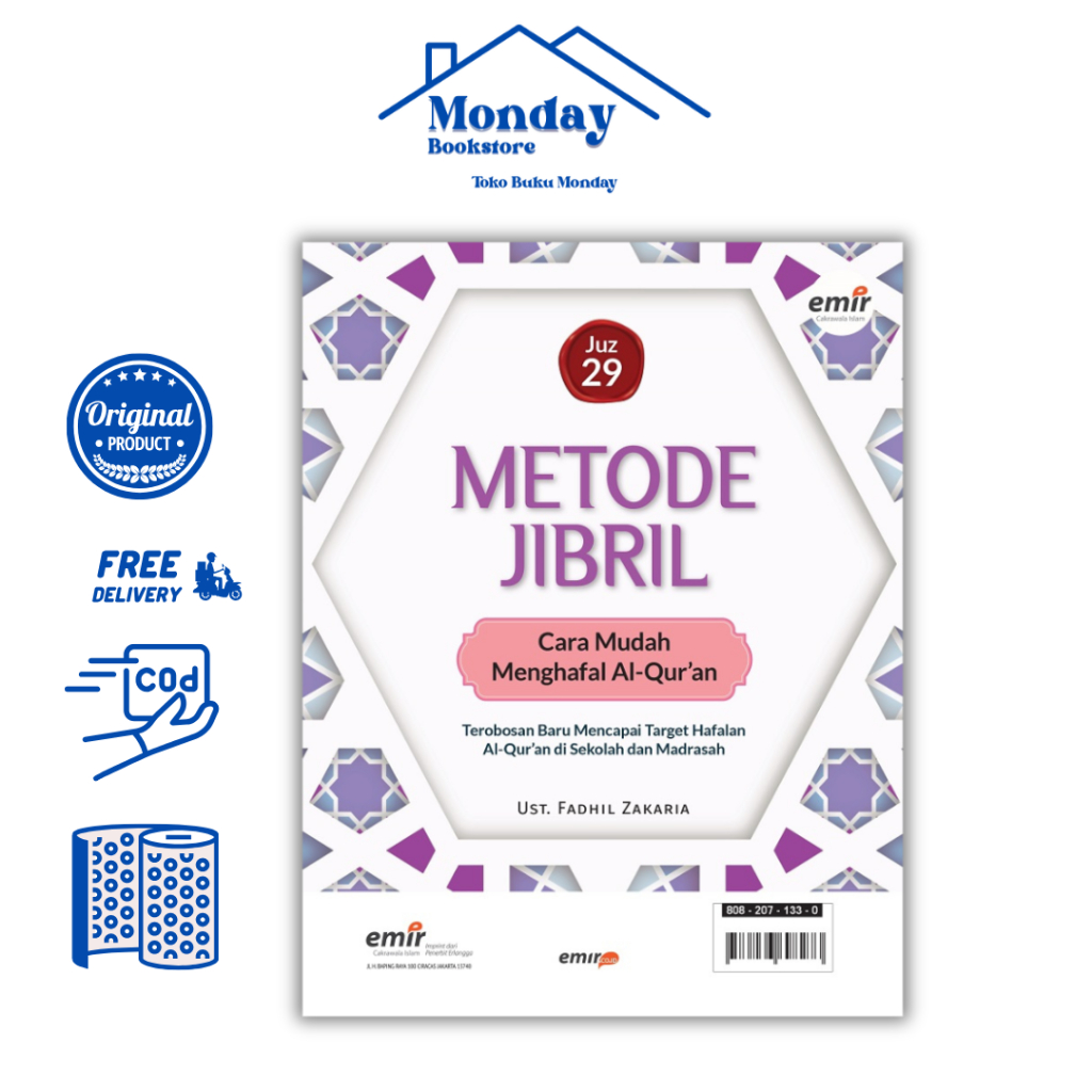 METODE JIBRIL: CARA MUDAH MENGHAFAL AL-QUR'AN JUZ 29-ERLANGGA