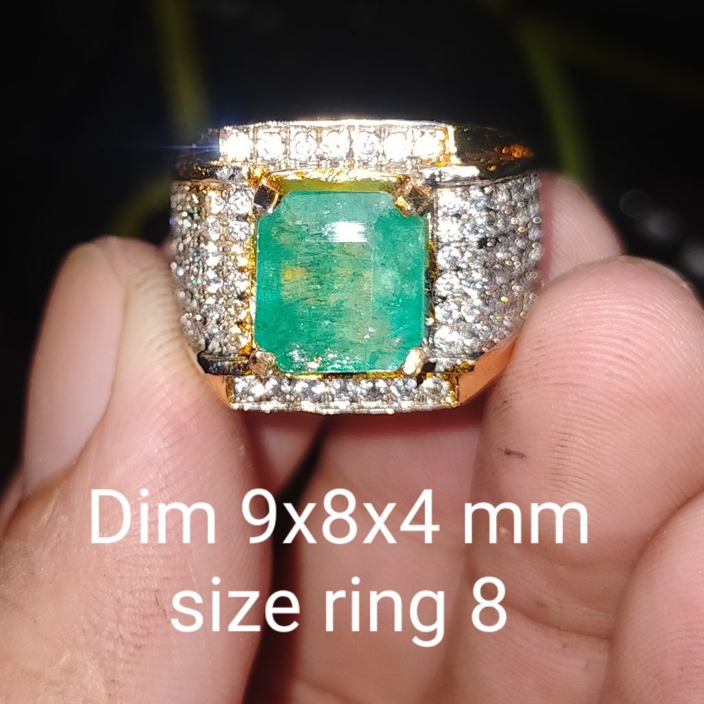 BATU ZAMRUD SUPER ASLI NATURAL koleksi lainnya cincin Wulung giok opal new akik bacan doko kinyang b