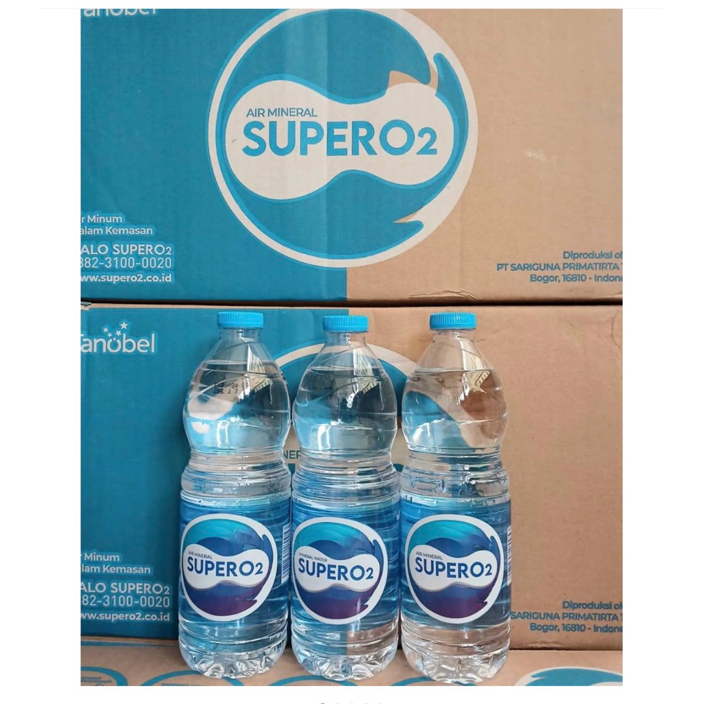 Air Minum Super O2 500ml isi24 botol