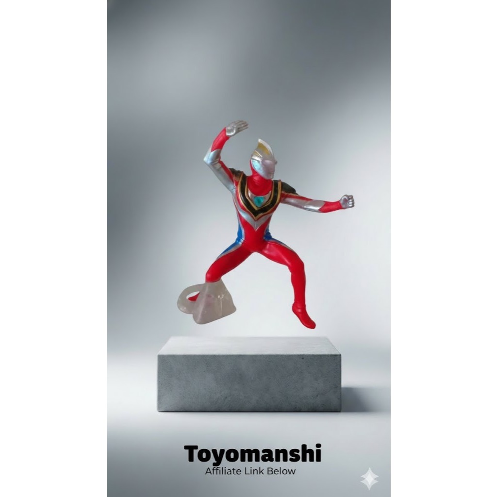 [ULTRAMAN]Mainan Action Figure Ultraman Besar PVC 15cm