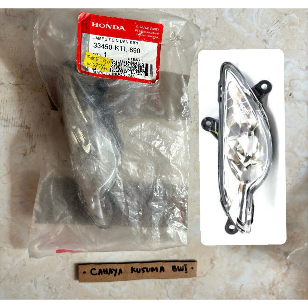 Lampu Sein Depan Revo Fit Lama KIRI Riting HONDA 33450-KTL-690