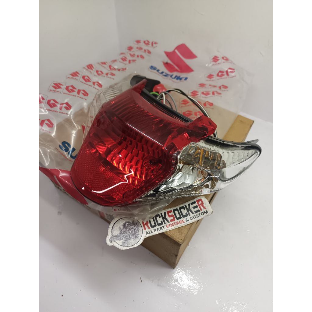 stoplamp suzuki smash old 110 original lampu stoplamp smash lama original