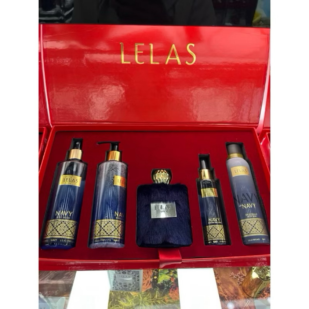 LELAS PARFUM SET 100 ML LELAS PARFUM TURKI SET original dari Turki LELAS PARFUM