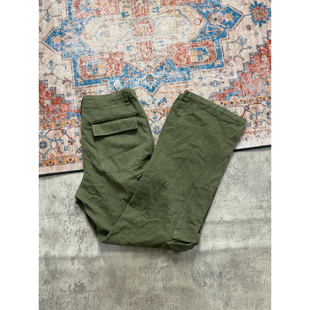 CARGO PANTS ZARA MAN FULL POKCET Y2K
