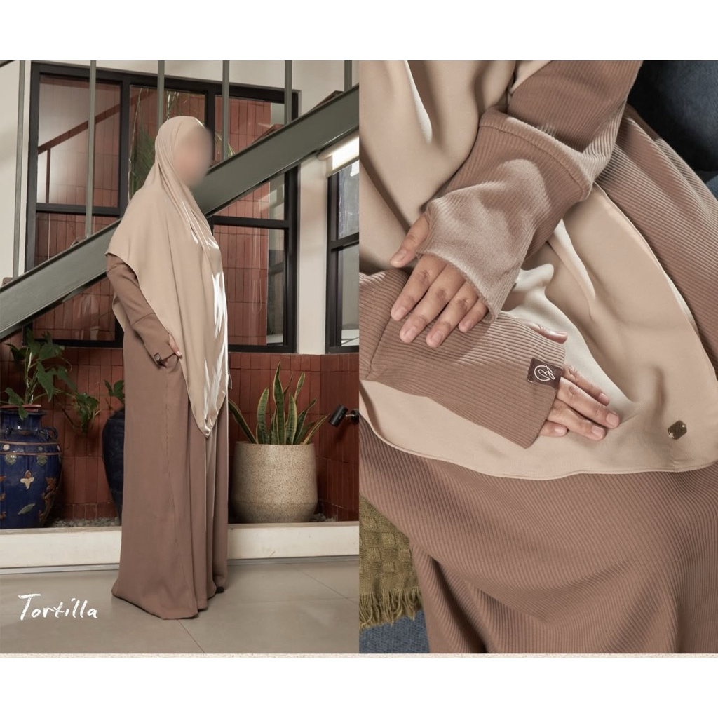 nwt noir abaya bellezash