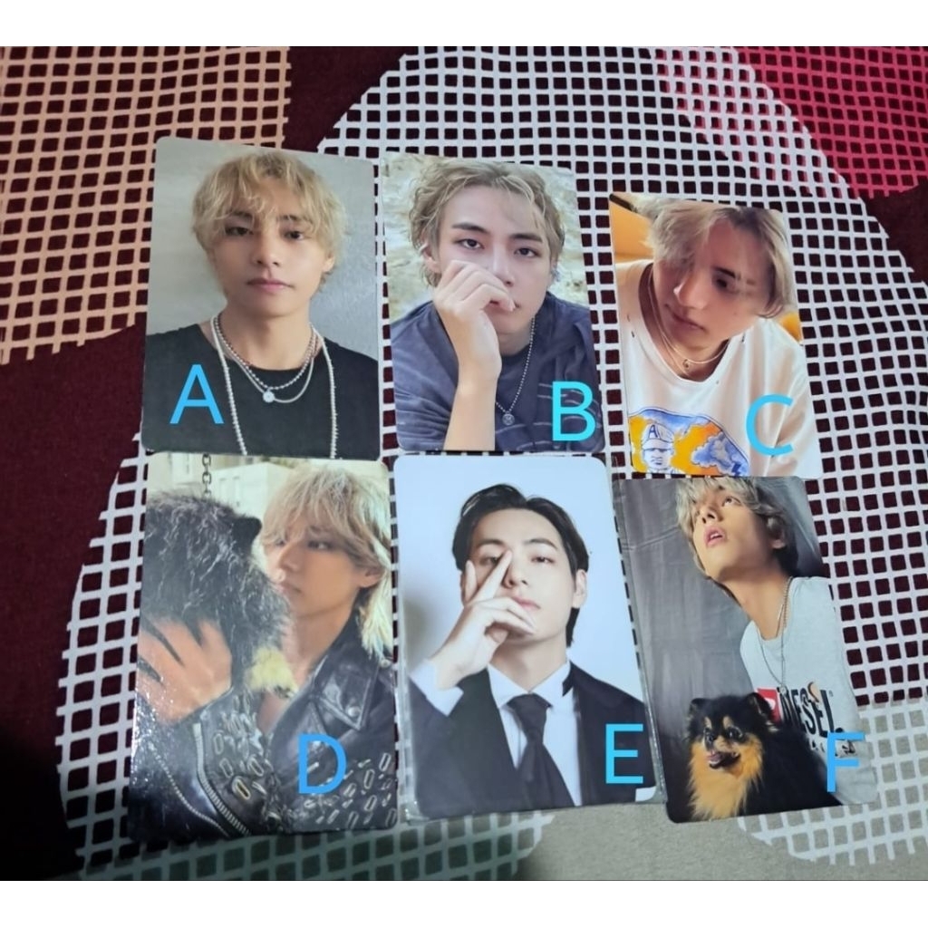 OFFICIAL PHOTOCARD BTS V