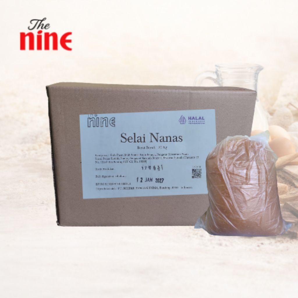 Selai Nanas Nastar Nine premium 1 Karton 20kg (4 x 5 kg)