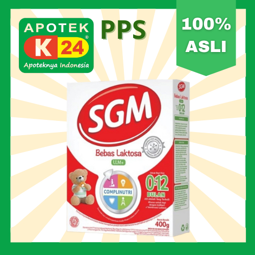 SGM LLM 400gr Susu Bebas Laktosa 0-12 Bulan