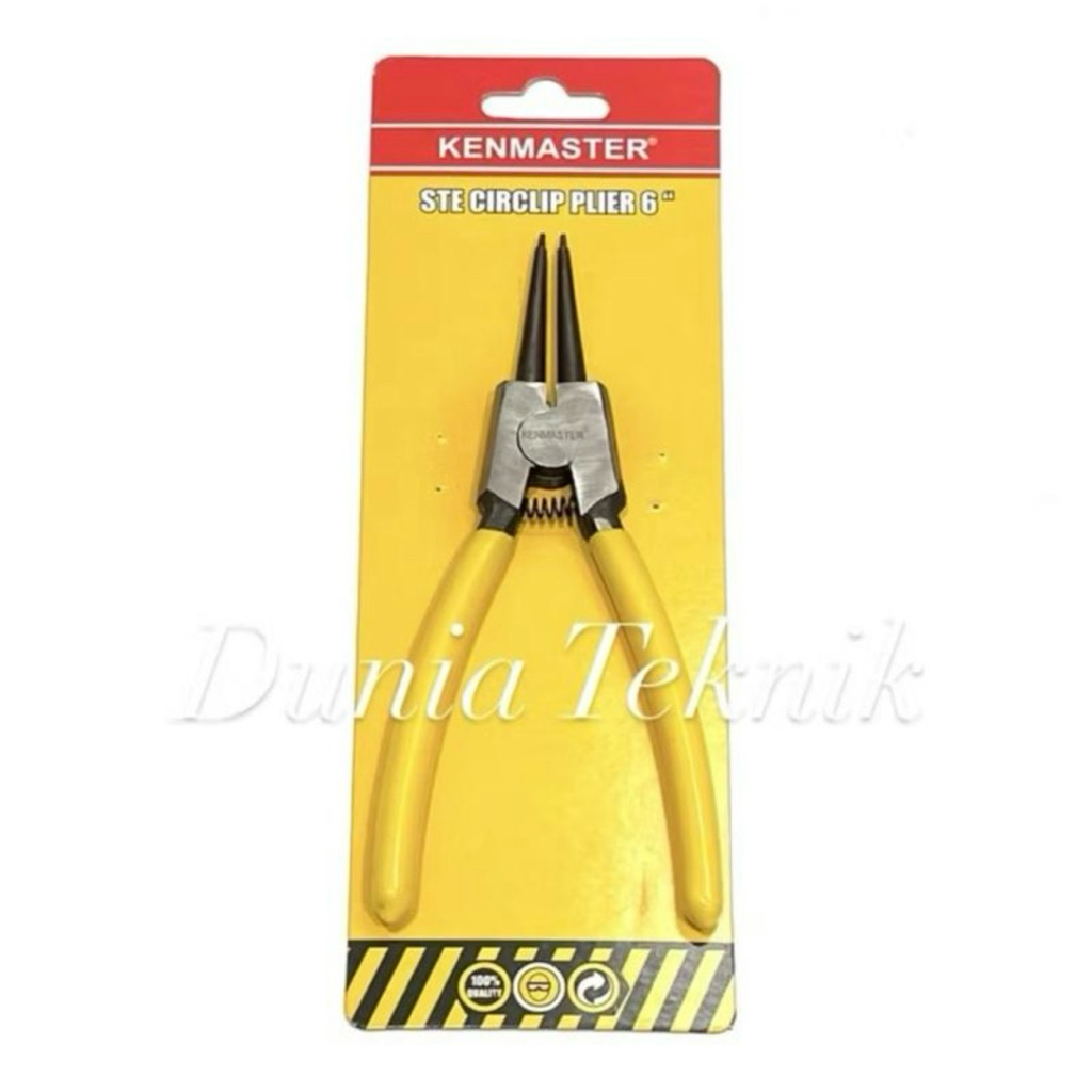 Tang Snap Ring KENMASTER Buka Lurus 6 Inch Tang Spie Tang Spi Buka Lurus 6” Tang Circlip Tang Buka R