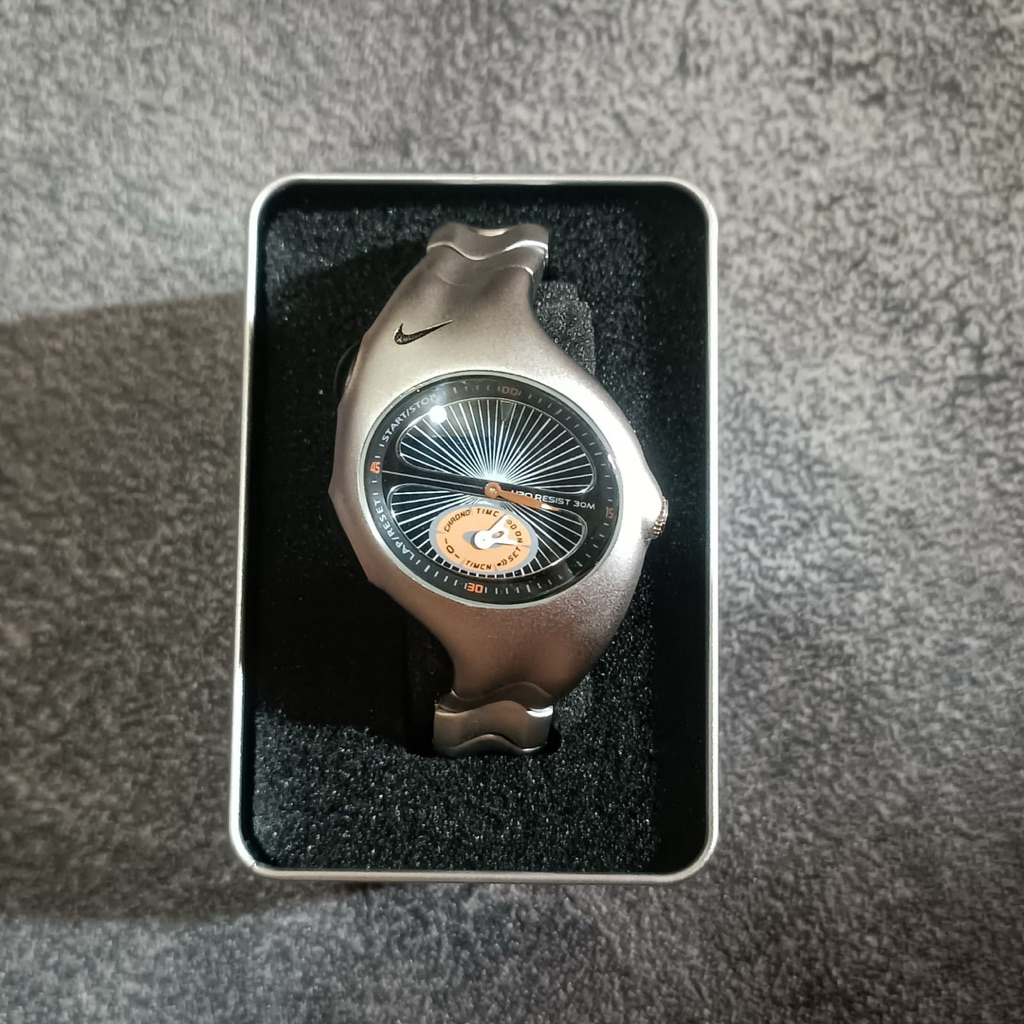 Jam Tangan Watch Nike Triax Armored Chrono Second Original