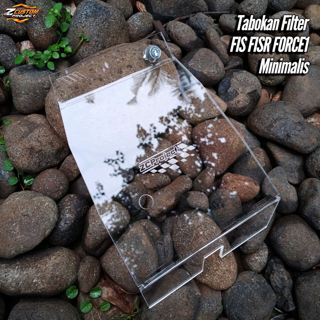 Mika Karburator Tabokan Filter Akrilik Bening F1ZR FORCE1 Akrilik Bening 3mm