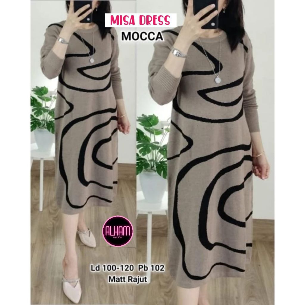 READY COD MISA TUNIK RAJUT TERBARU ATASAN TUNIK PREMIUM TUNIK JUMBO TERBARU