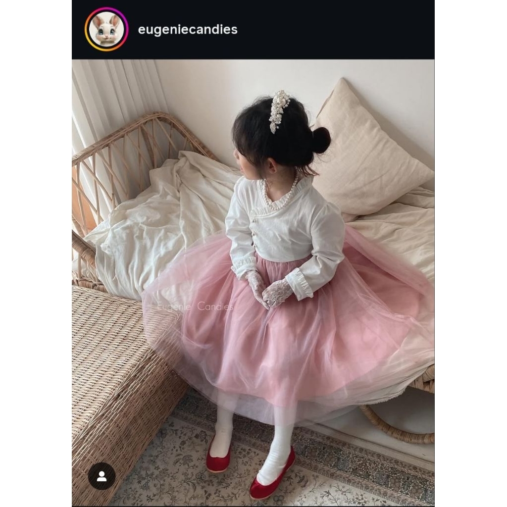 Dress anak eugenie candies (ec)