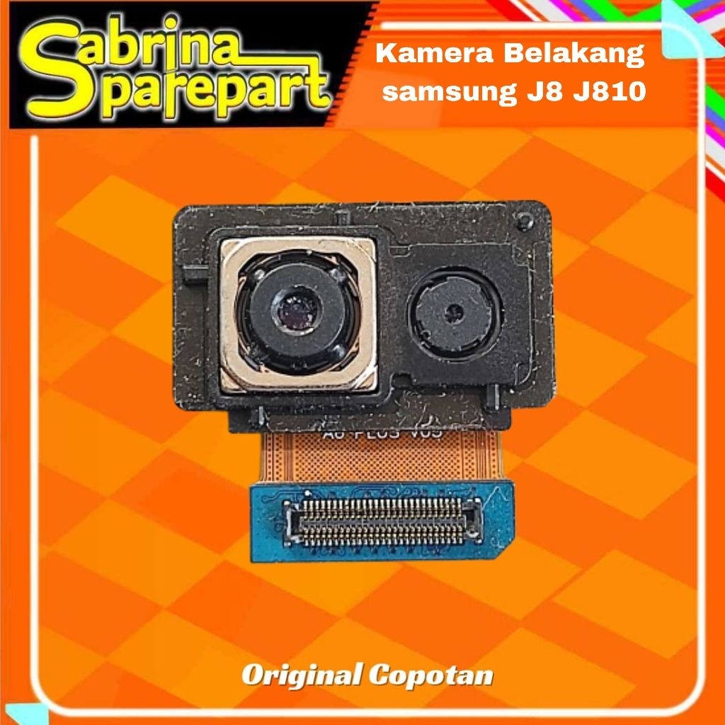 Kamera Belakang Samsung J8 J810Y  Second Original Copotan