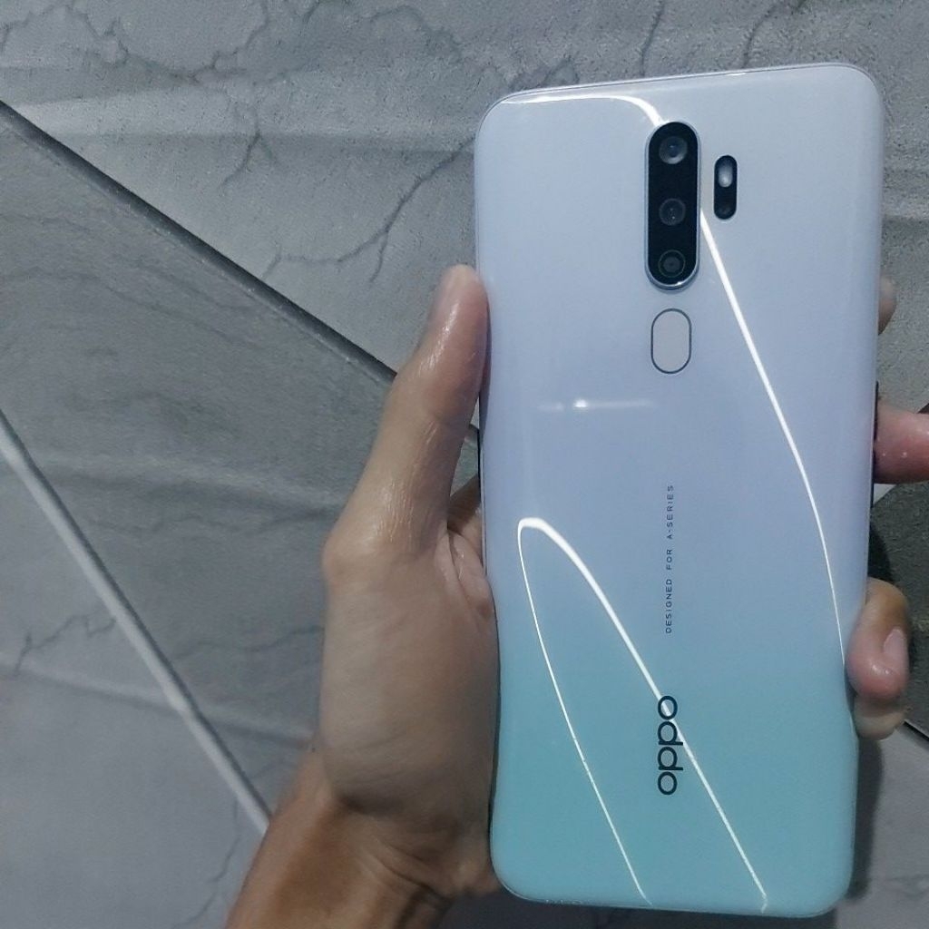 hp second oppo a9 2020 ram8/128gb resmi kel hp& sofe case