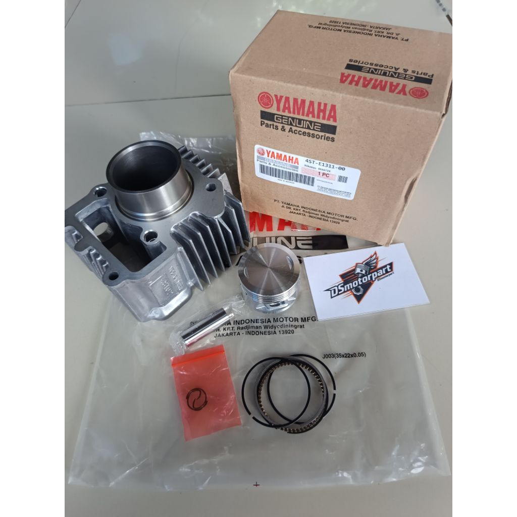 Blok Seher Komplit Piston Kit Yamaha Crypton, Vega R Lama, Jupiter z Lama Kode 4ST ori