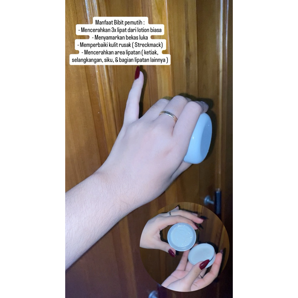 Body cream / Bibit Pemutih