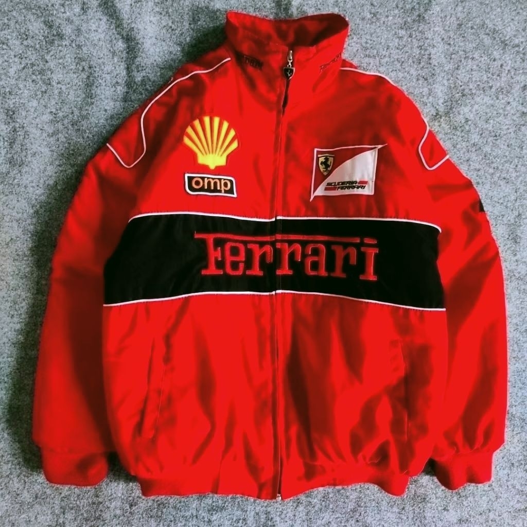 Jaket Ferrari Vintage Original Official Merchandise Scuderia Ferrari F1 Rare
