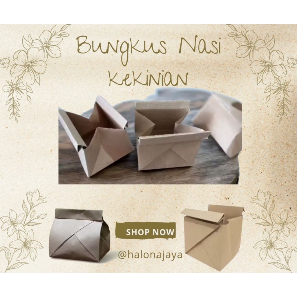 Kertas Bungkus Nasi Kekinian