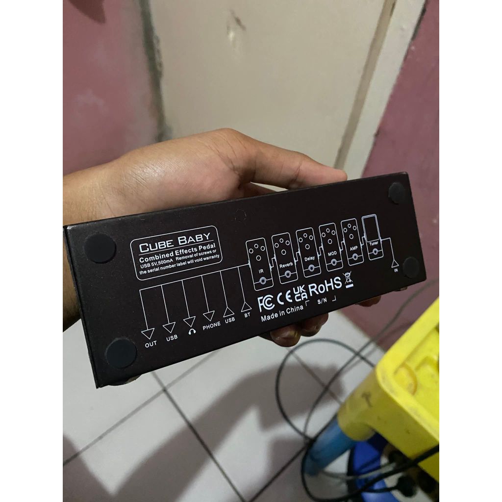 efek gitar cuvave cube baby second