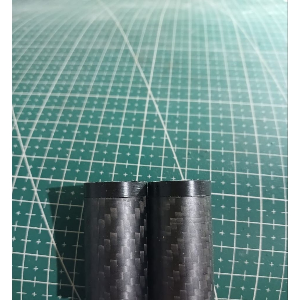 tutup srombong laras carbon bahan teflon