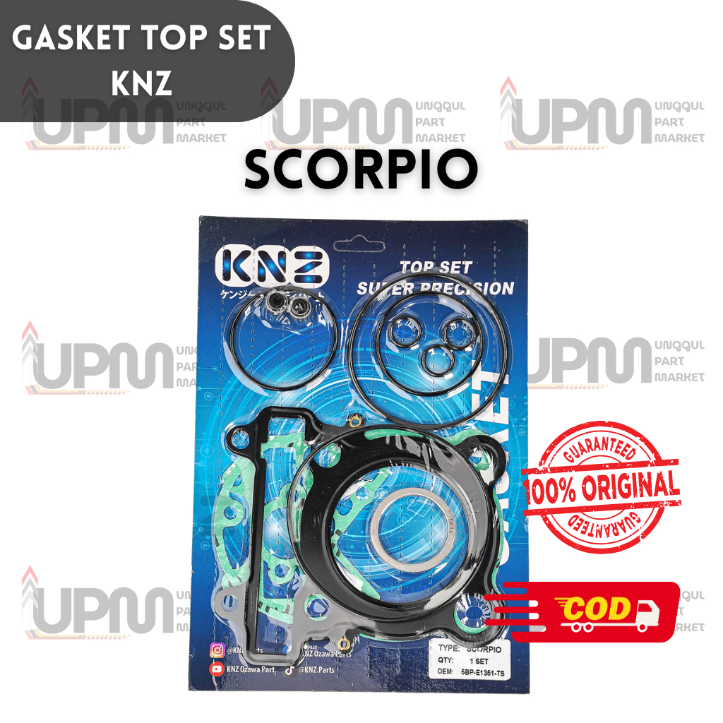 GASKET TOP SET PAKING TOP SET SCORPIO KNZ