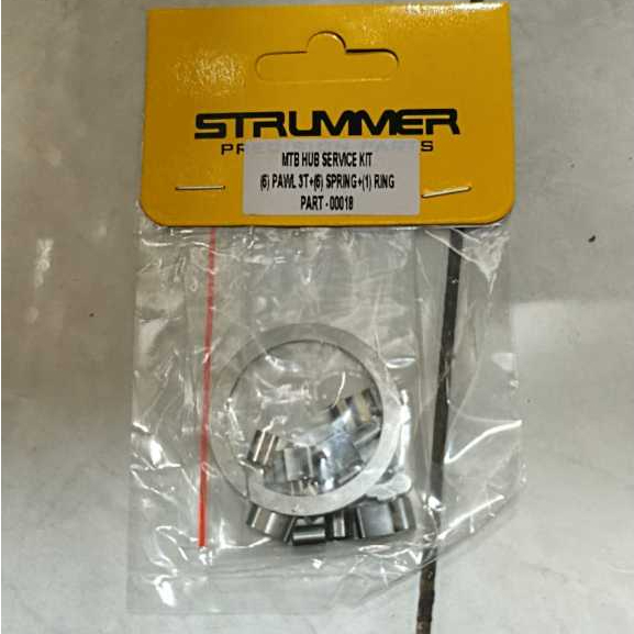 Hub Service Kit Strummer MTB 6 Pawl Pelatuk Freehub Free Hub