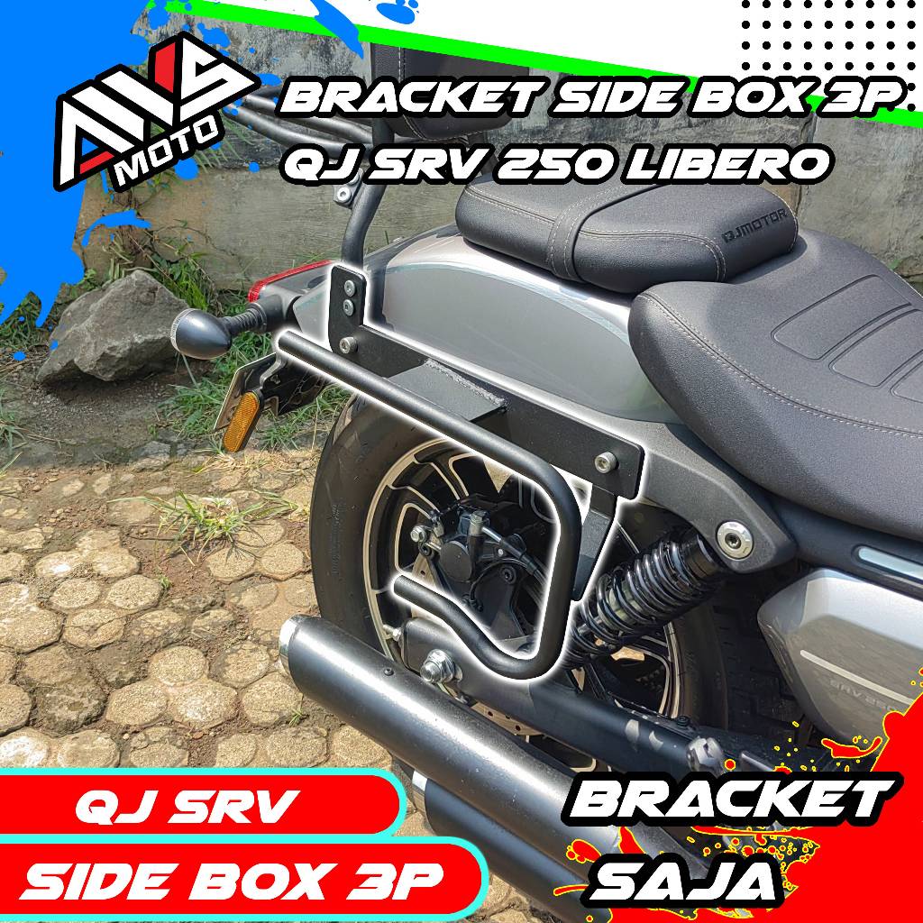 BRACKET BOX QJ SRV 250 LIBERO FULL SET, BRACKET BOX QJ LIBERO FULLSET