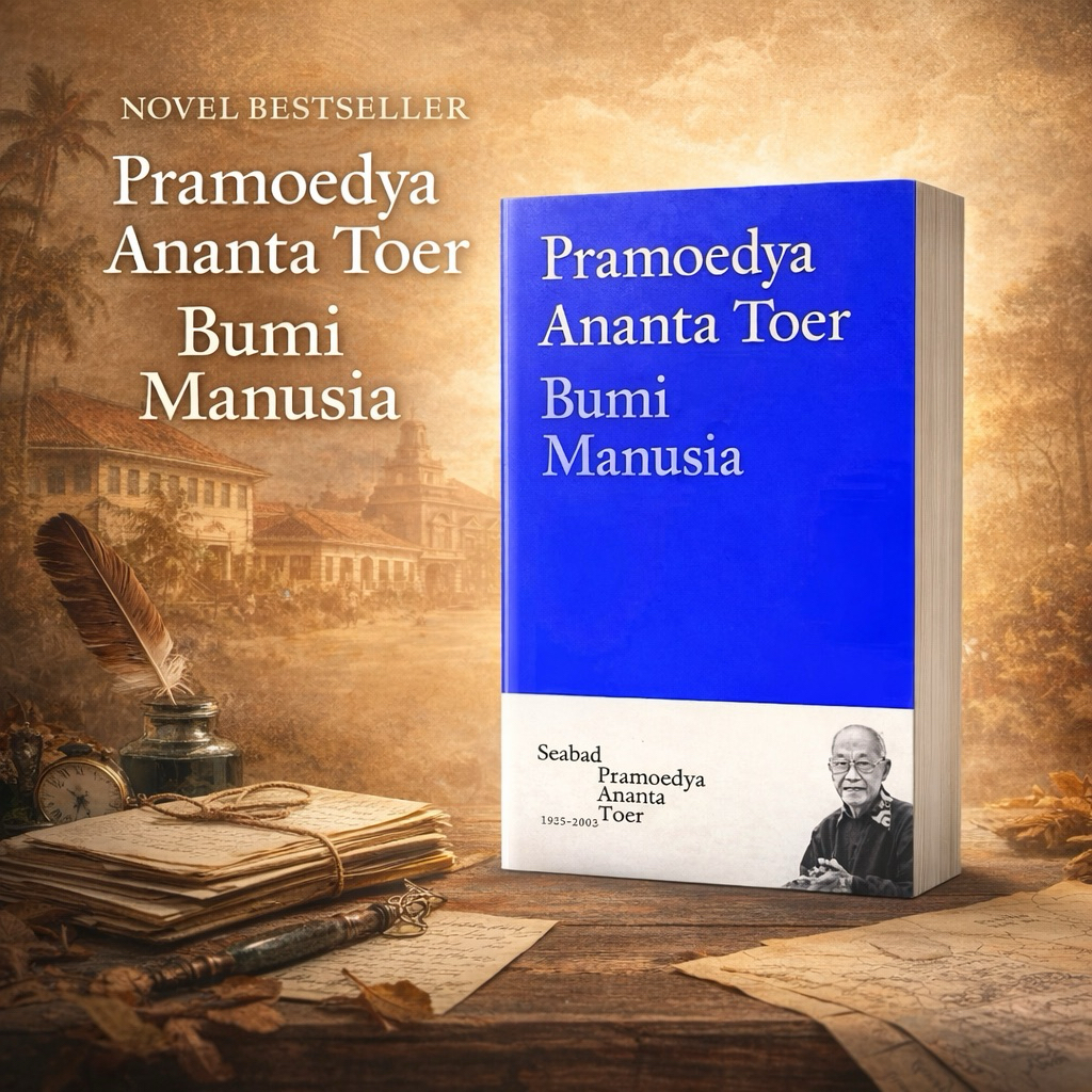 Novel Bumi Manusia - Pramoedya Ananta Toer | Original