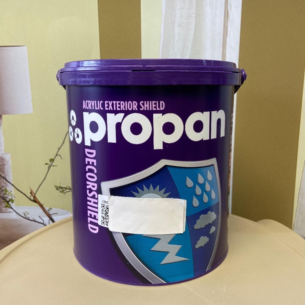 PROPAN DECORSHIELD 20LTR/CAT TEMBOK LUAR/CAT TEMBOK EXTERIOR/CAT TEMBOK CUACA EXTREME