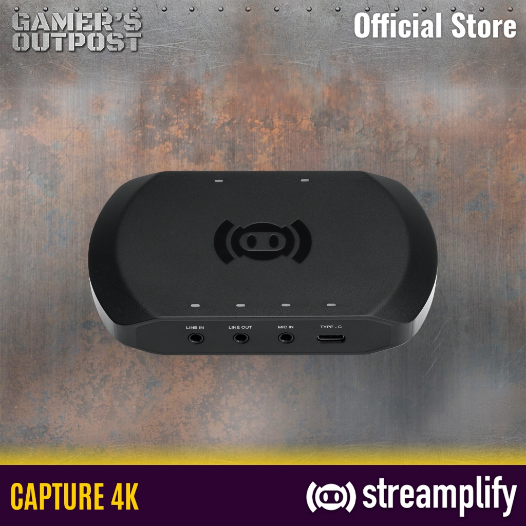 Streamplify CAPTURE 4K USB Game Capture Card