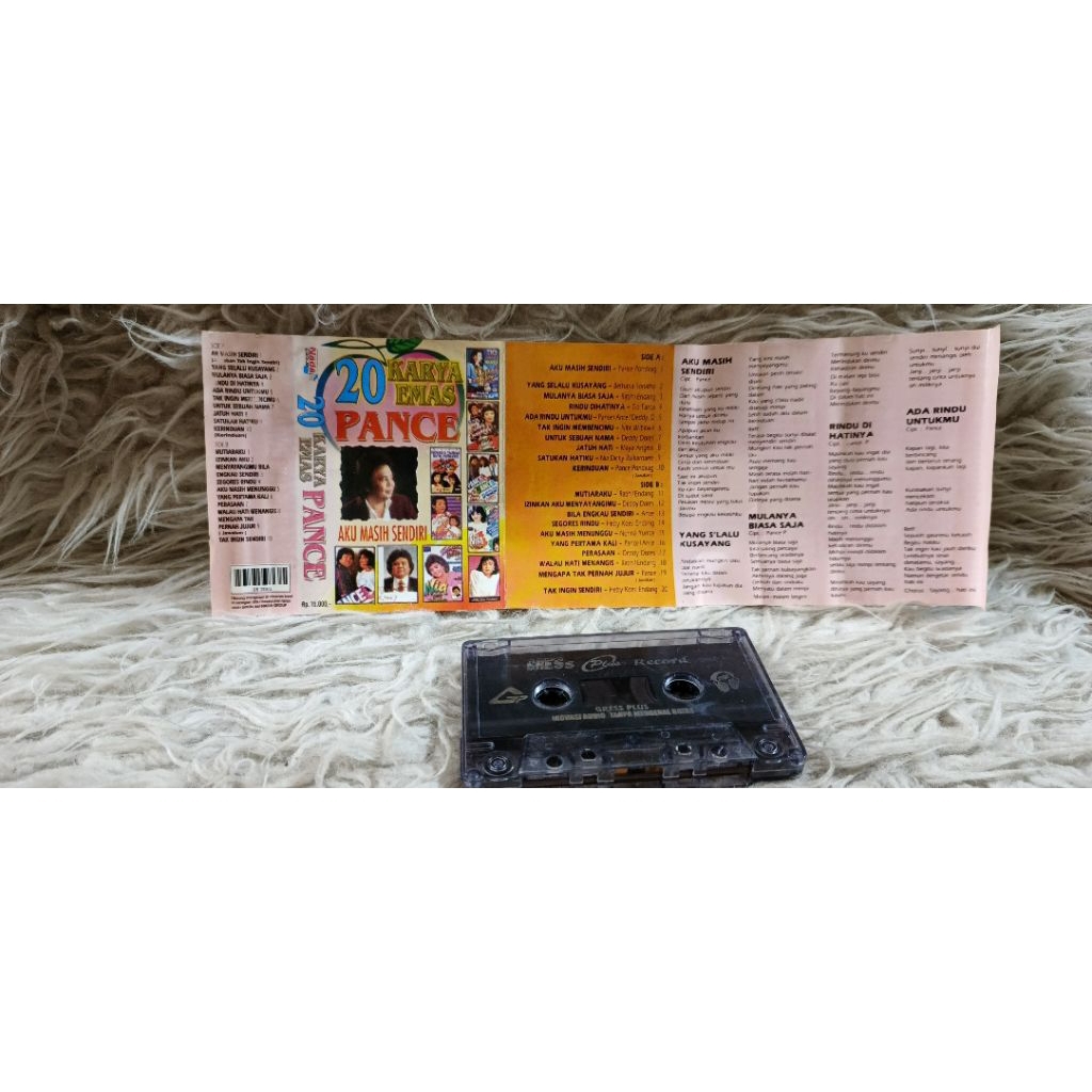 20 karya emas pance kaset pita