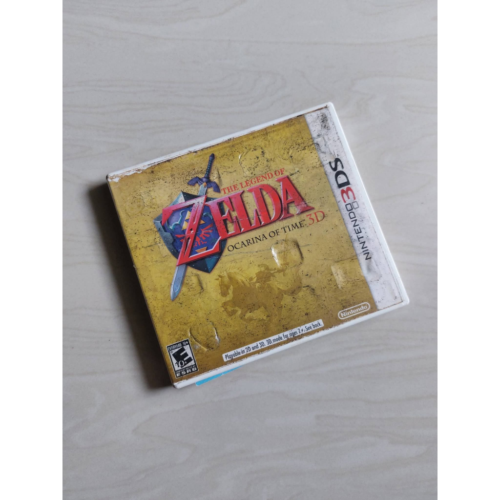 ORIGINAL Cartridge The Legend of Zelda Ocarina of Time 3D Nintendo 3DS Fullset | Lengkap Box & Manua