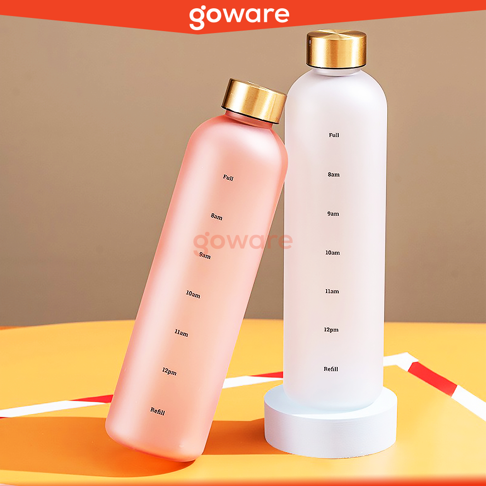 Goware Tumbler 1 Liter Botol Air Minum Estetik Premium Korean Style BPA Free