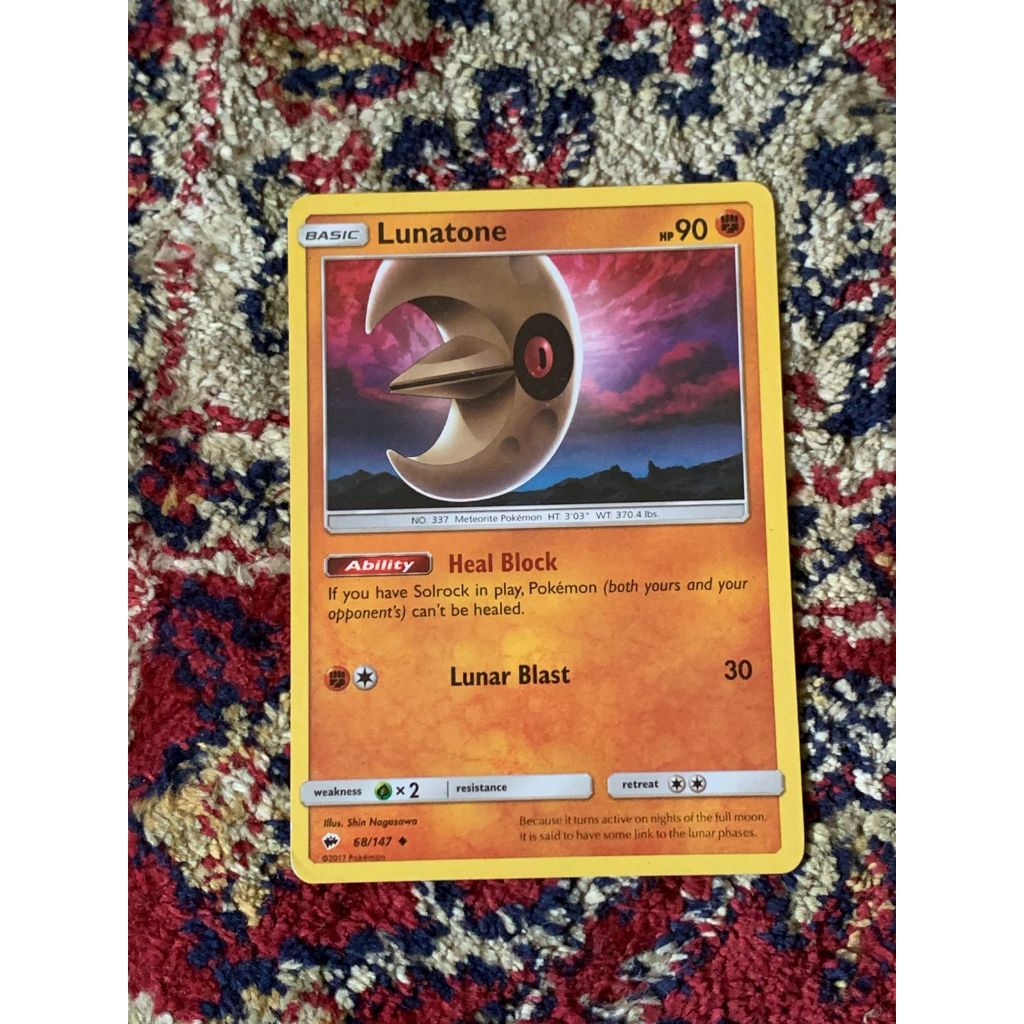 Lunatone Pokemon English