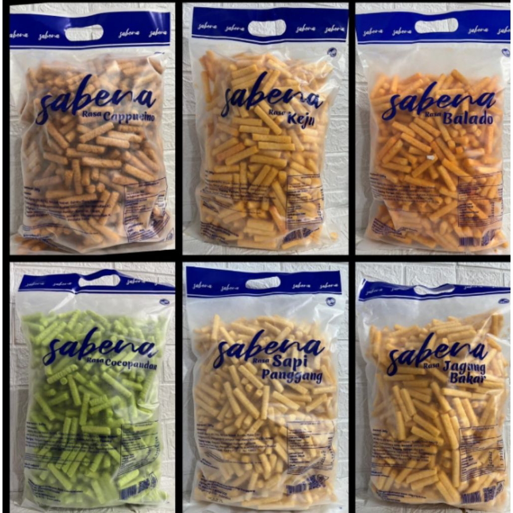 Sabena aneka rasa/makanan ringan/cemilan