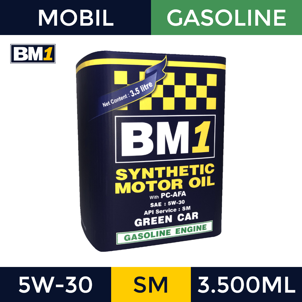 OLI MOBIL GASOLINE BM1 GREEN CAR 5W-30 SM (3.5L)