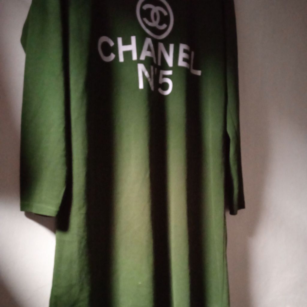 pl atasan wanita hijau botol