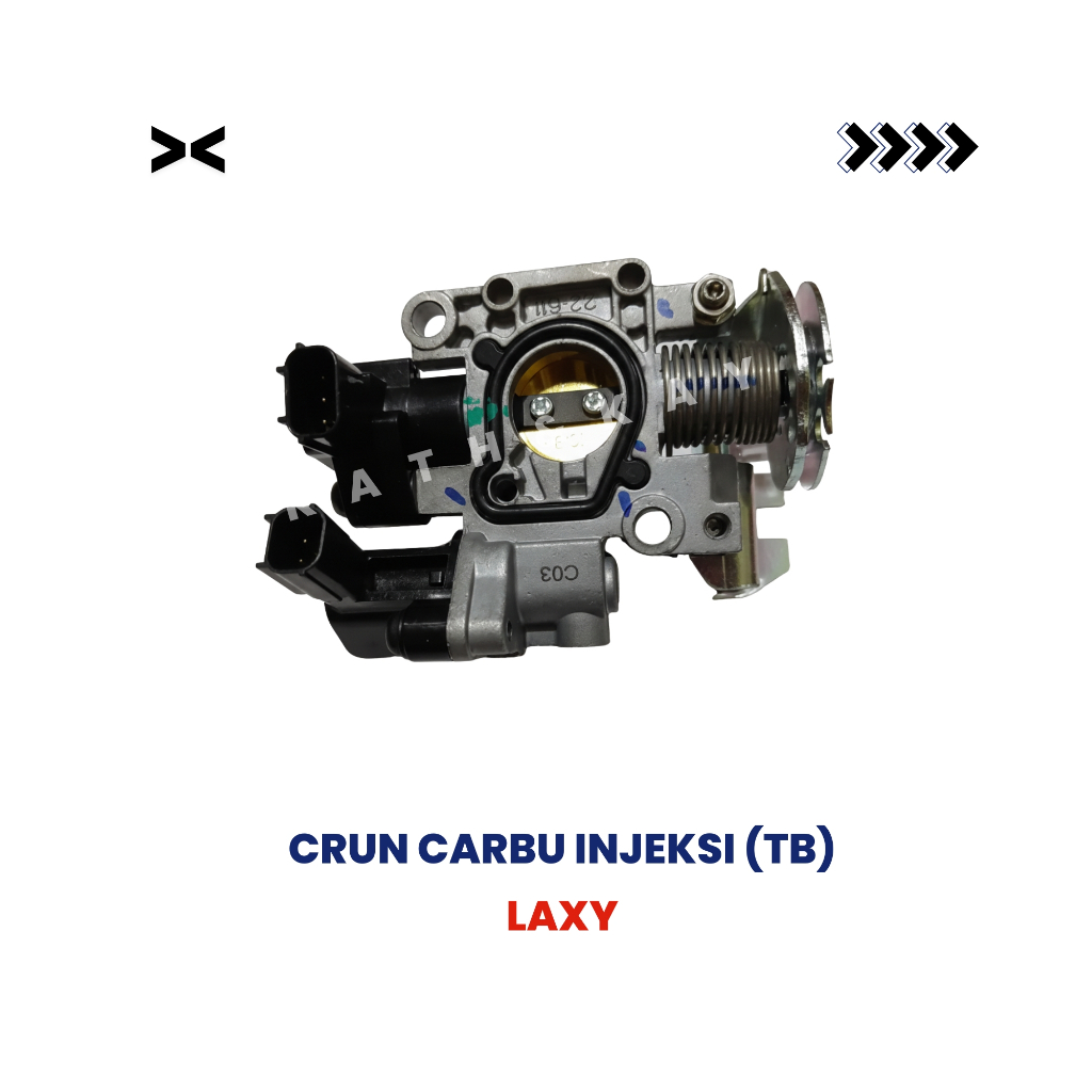 Throttle Body Lexi 125 CRUN | Carbu Injeksi Yamaha Lexi