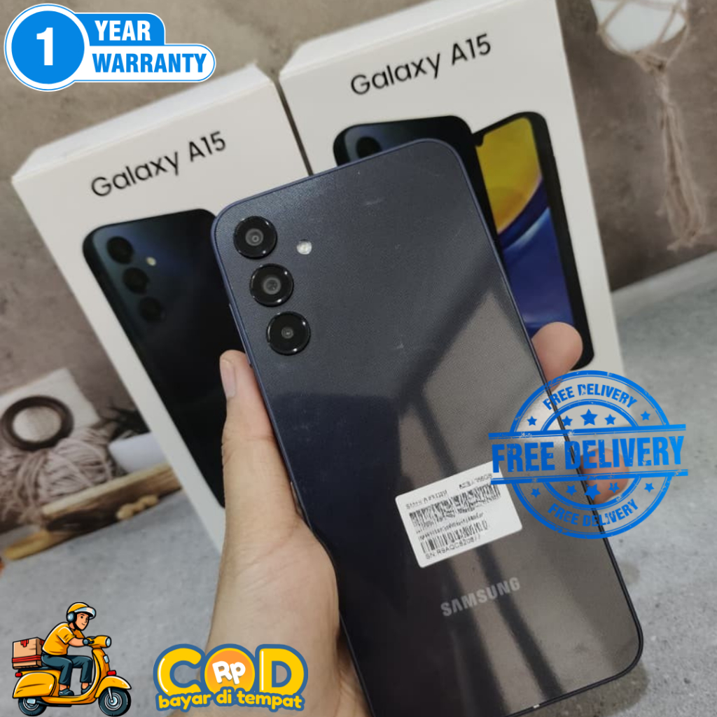HP SAMSUNG A15 5G  RAM 8/256 GB  LIKE NEW BISA COD - BERGARANSI