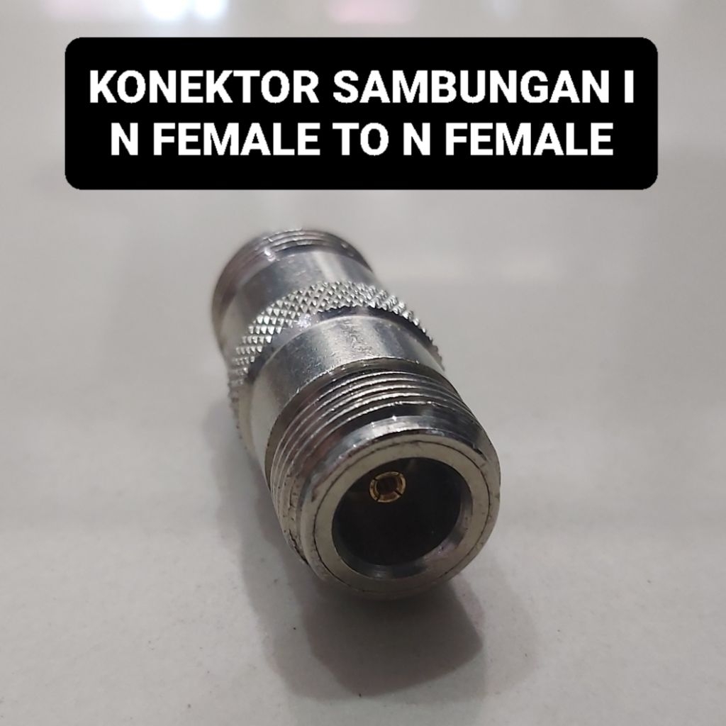 Konektor I HT N Female to N Female Antena Handy Talkir Rig