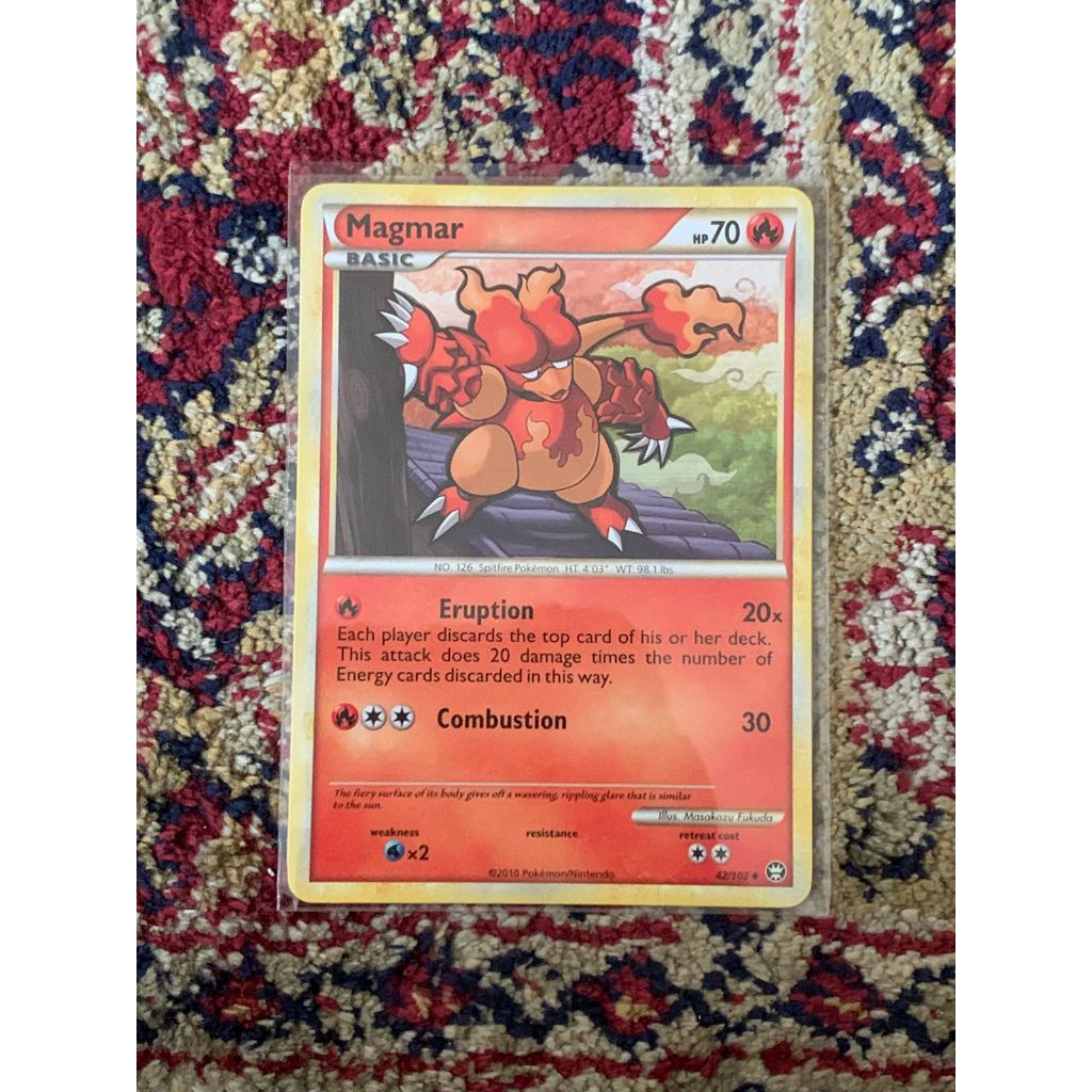 Magmar Pokemon English 42/102
