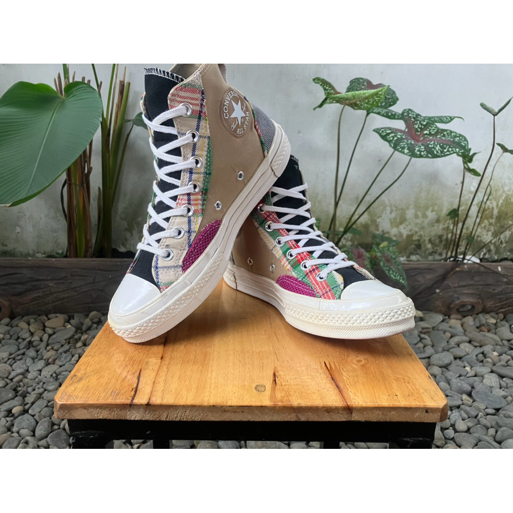 Converse CT 70 Hi Patchwork Multi Egret