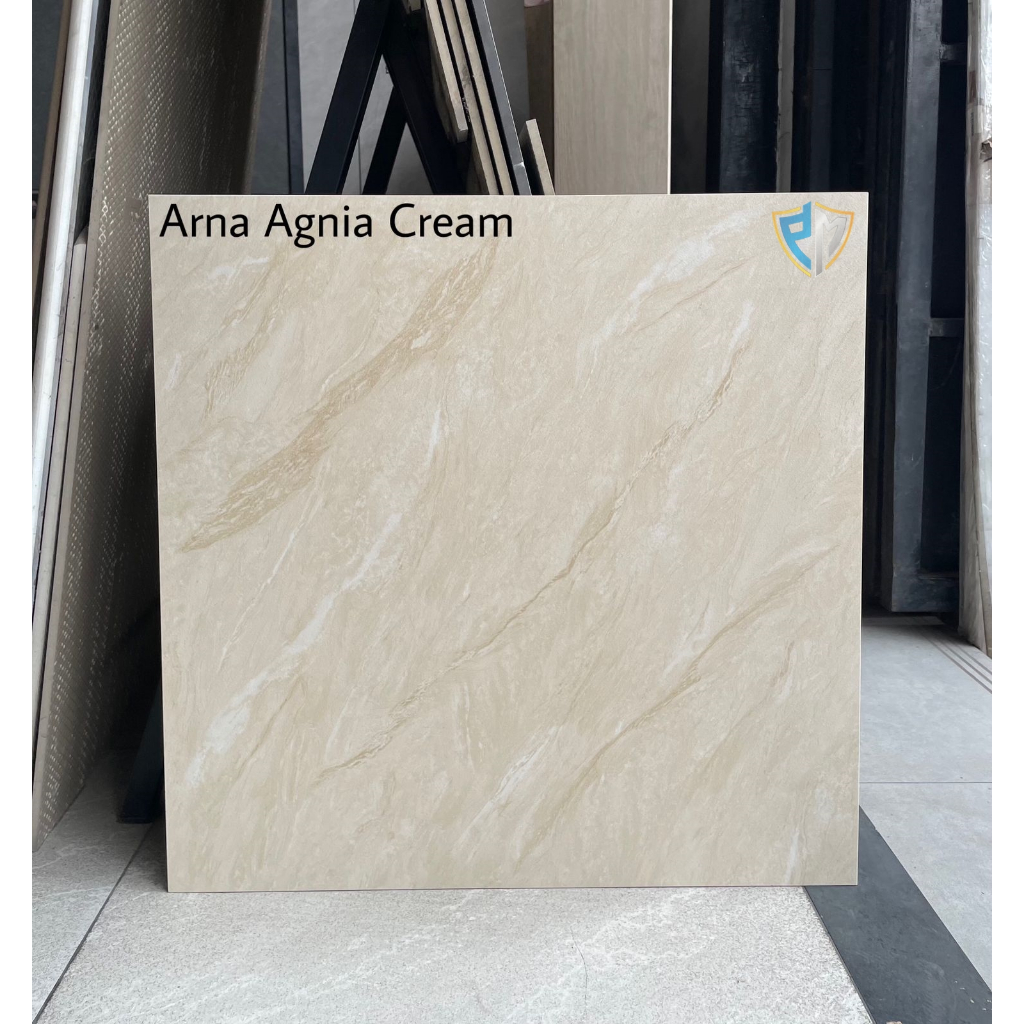 GRANIT LANTAI 60X60 AGNIA CREAM