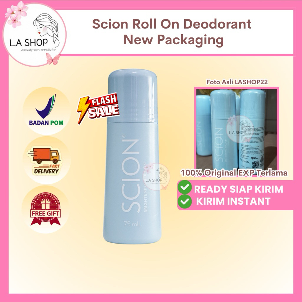 SCION NEW Brightening Roll On 75mL Original Scion Makassar