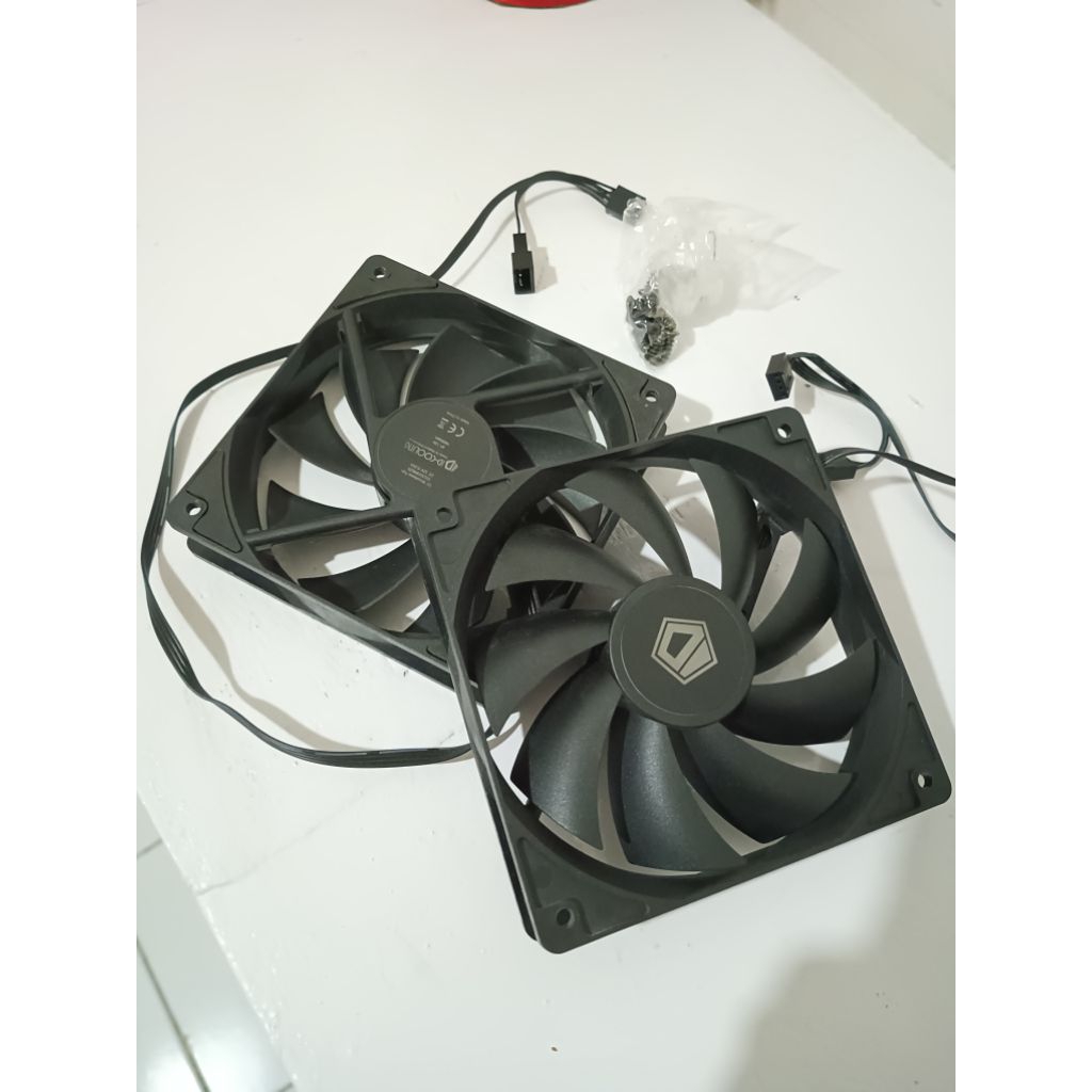 Fan Casing/Case PC ID-Cooling XF 120 K Black 1800RPM 2nd Mulus Like New